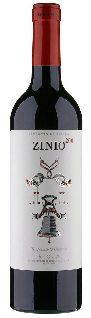 Zinio - 200 Tempranillo / Graciano - Rioja DOCa - 2015 - 75 cl